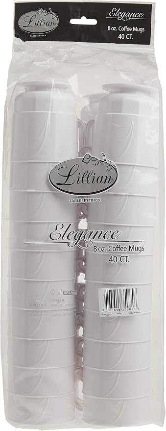 Lillian Signature Collection 40 Count Elegance Coffee Mug - Image 2