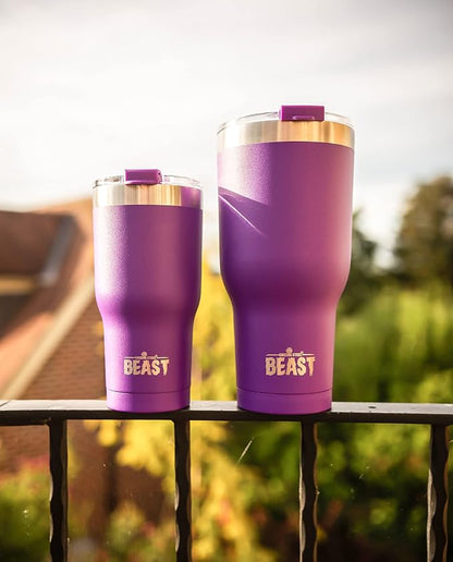 Beast 30 oz Tumbler Stainless Steel Vacuum Insulated Coffee Ice Cup Double Wall - Image 4