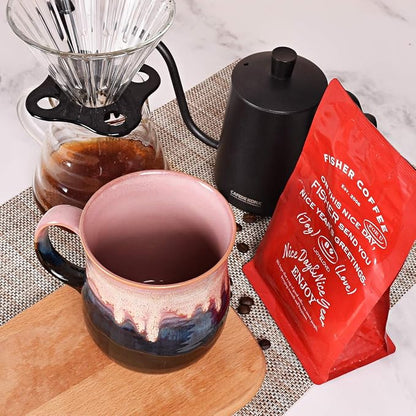Bosmarlin Large Ceramic Coffee Mug, Big Tea Cup - Image 6
