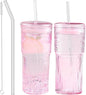 JunVpic Glass Coffee Tumbler, 20 oz Glass Cup by Junvpic