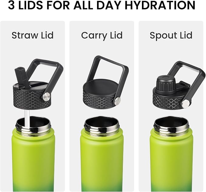Konokyo 24 oz Insulated Stainless Steel Water Bottle - Image 4