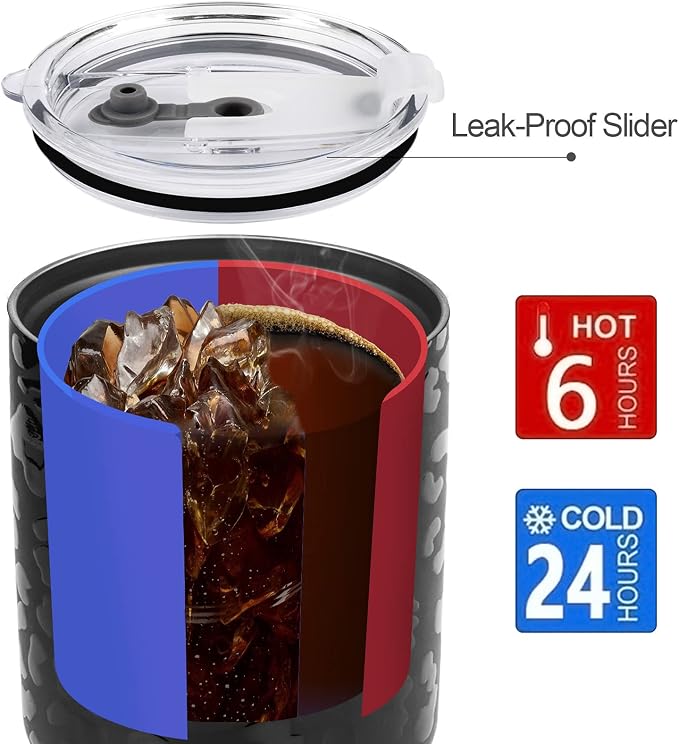 D·S 30oz Leopard Tumbler Double Wall Vacuum Insulated Travel Coffee Mug | - Image 4