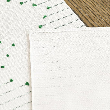 Artoid Mode Dark Green Boho Table Runner - Image 8