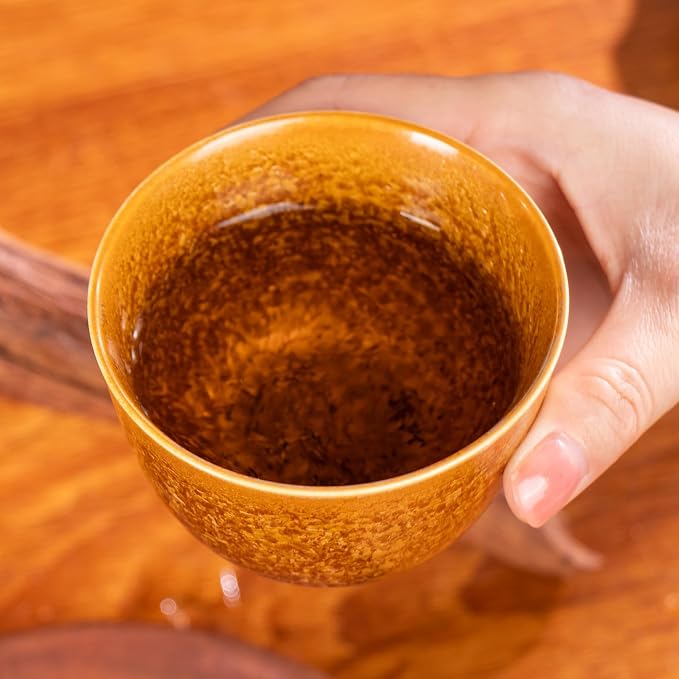 KAMMAK Ceramic Tea & Coffee Cups Set of 2 - Image 4