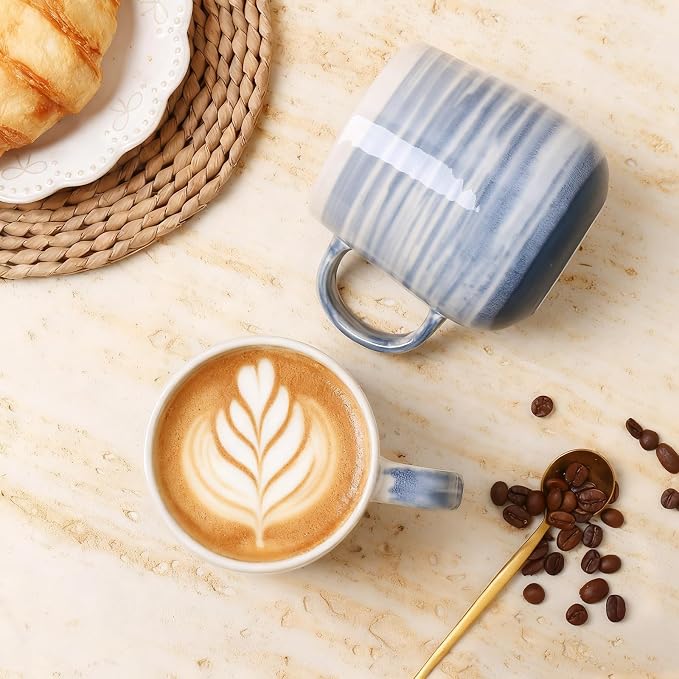 Coffee Mugs, 12oz Modern Cups - Image 2