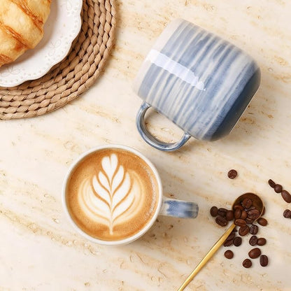 Coffee Mugs, 12oz Modern Cups - Image 2