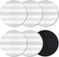 Minimalist Geometric Coasters Set of 6, Absorbent Coasters by Unknown