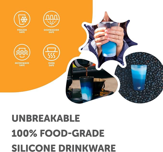 Silipint 16oz Silicone Pint Glass - Image 4