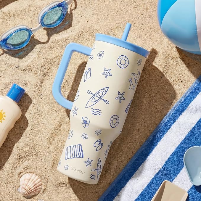SANDJEST Beach 40oz Tumbler - Image 7