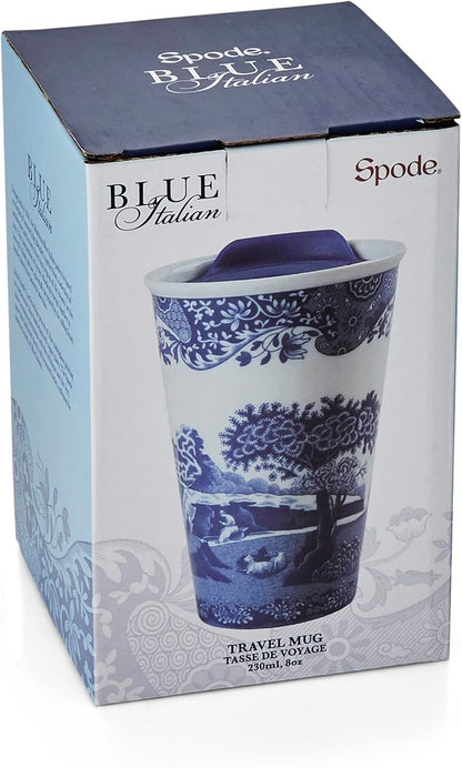 Spode Blue Italian 8oz Porcelain Travel Mug - Image 9