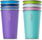 VINUR Stainless Steel Cups 16 oz Metal Drinking Glasses 8 Pcs | Stainless Steel by Vinur