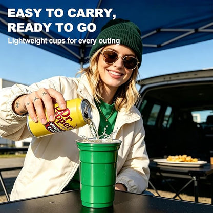 16oz Aluminum Cups Reusable Metal Party Cup - Image 2