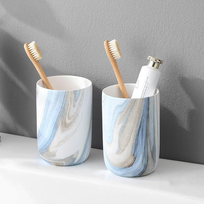Blue Marble Toothbrush Holders - Image 7