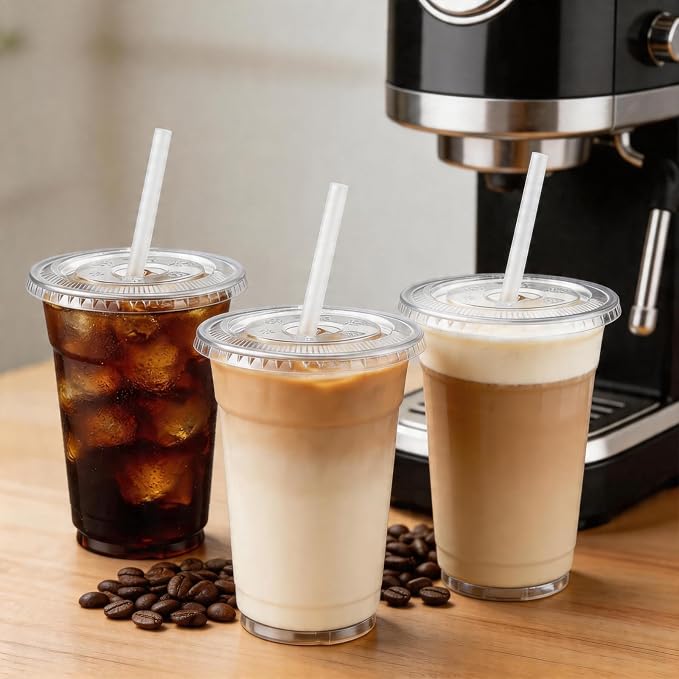 100 Pack 24 oz Plastic Cups - Image 8
