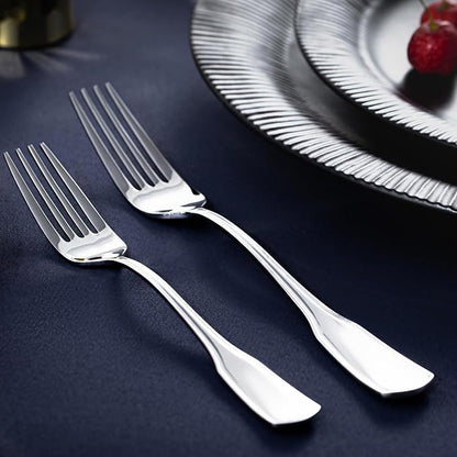 40 Piece Silverware Set for 8, 18/10 Stainless Steel | 18/10 Stainless Steel - Image 4