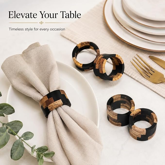 Wooden Napkin Rings - Image 7
