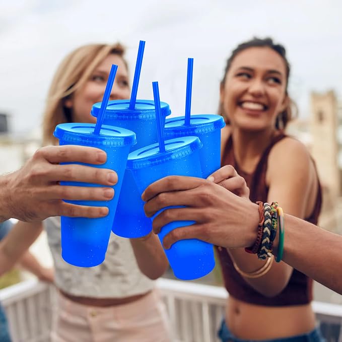 Hxezoc 16 Pieces Reusable Cups - Image 4