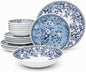 TUDOR ROYAL 12-Piece Porcelain Round Dinnerware Set, Service by TudorEngland