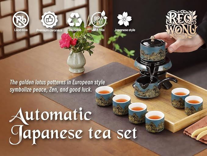 Chinese Tea Set, Gongfu Tea Set, Automatic Tea Set - Image 3