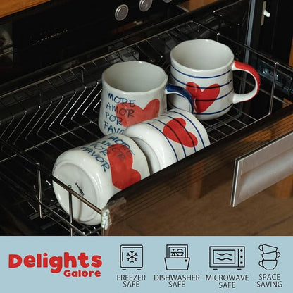 Unique Coffee Mug Gift Set of 4 - Image 3