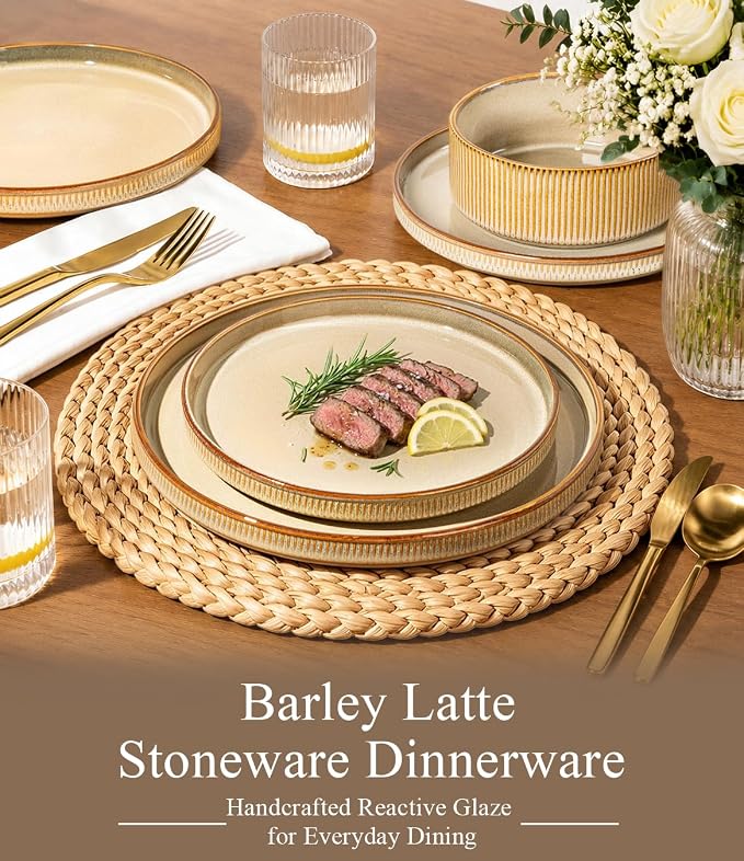 GBHOME Stoneware Dinnerware Sets - Image 4