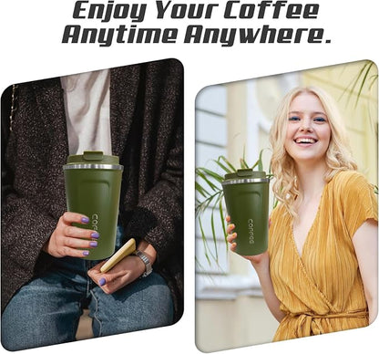 SPLMIFA Travel coffee mugs leak-proof, reusable coffee cups - Image 6