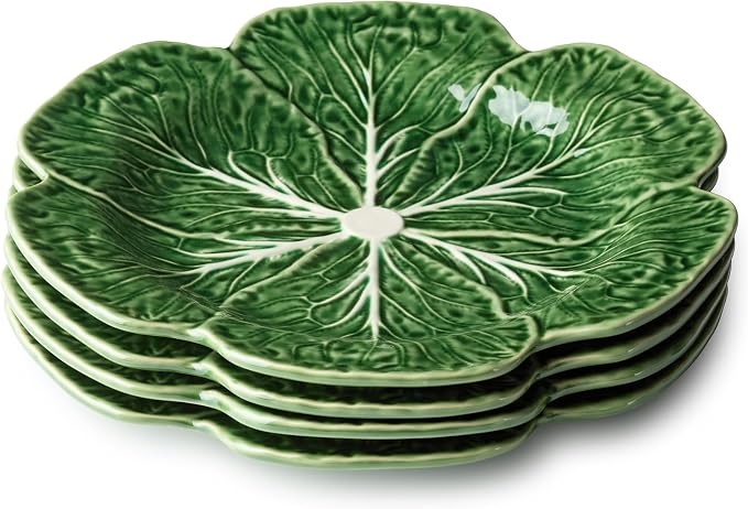 Le Jardin Green Cabbage Plates by CERTIFIEDINTERNATIONAL