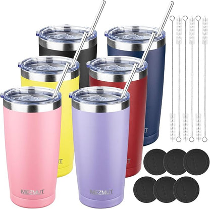 MEZMUT 20oz Insulated Tumbler Cup Travel Coffee Mug by MEZMUT