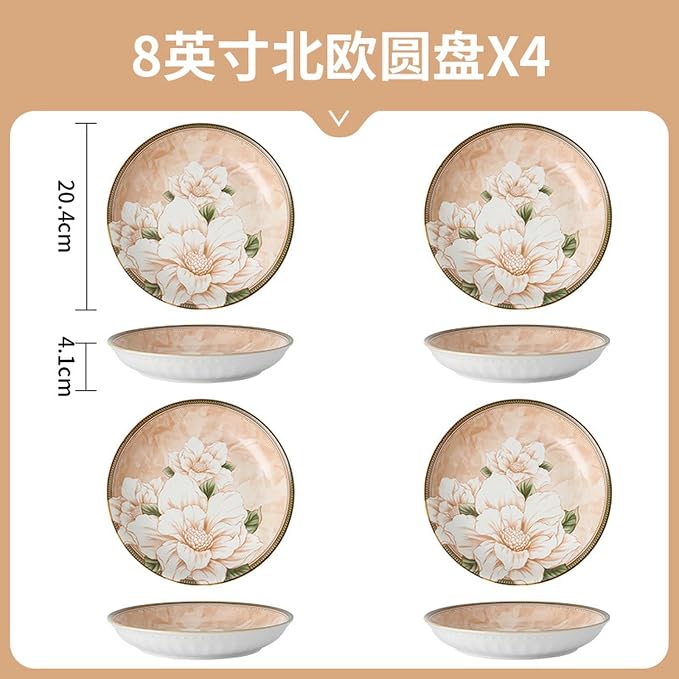 Japanese-style personalized household ceramic tableware, restaurant matching - Image 2
