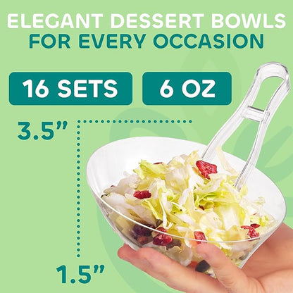 Clear Plastic Candy Bowls 6 oz - Image 5