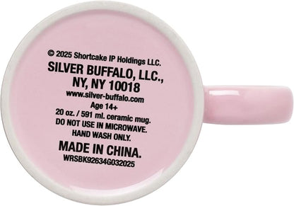 Silver Buffalo Strawberry Shortcake Custard Biking Sweet, Ceramic Mug, 20oz | - Image 4