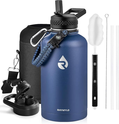 RAYMYLO Insulated Water Bottle 64 oz, Triple Wall Vacuum Stainless Steel | by RAYMYLO
