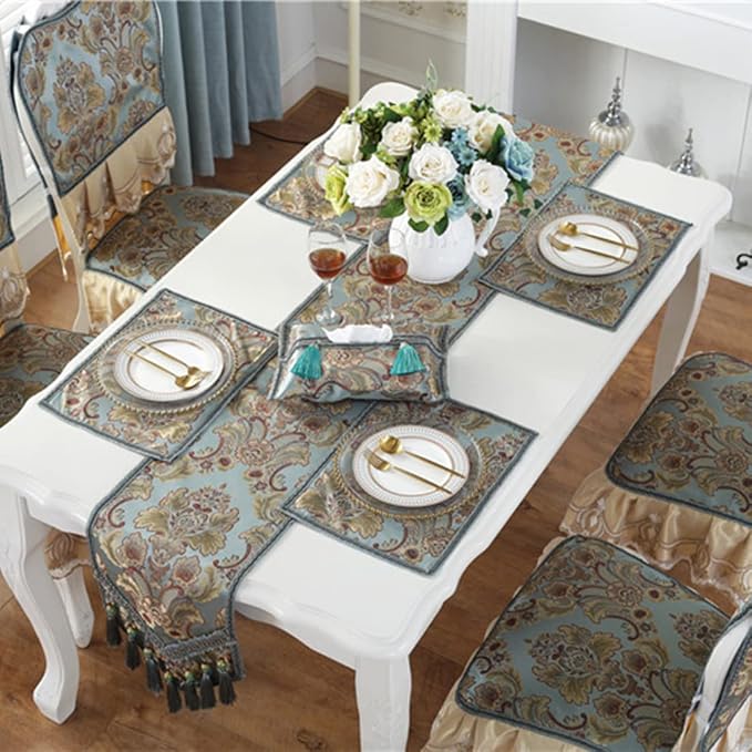 French Country Luxury Floral Pattern Table Runner - Image 4