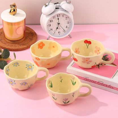 VanEnjoy Ceramic Cup, Cute Coffee Mug, Strawberry Mug, Aesthetic Coffee Mug - Image 7
