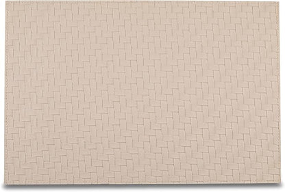 Placemats Set of 4 12" x 18" Heat-Resistant Table Mats for Dining Table Set for 4 Kitchen & Dining Room Decor Farmhouse, Boho, & Modern Style Easy to Clean, Durable & Stylish Table Decor