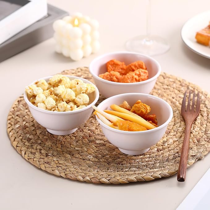 Tioncy 36 Pcs Bowls Set Unbreakable Dessert Soup Salad Bowls - Image 7