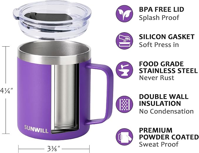 SUNWILL Insulated Coffee Mug - Image 2