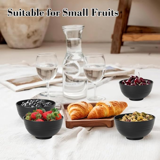 wheat straw snack bowls 10oz set of 8 - Image 6