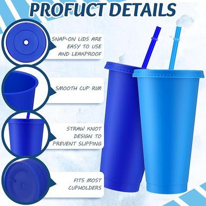 Skylety 12 Pcs Winter Plastic Cups - Image 3