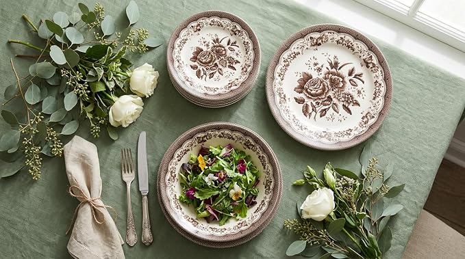 12-Piece Porcelain Dinnerware Set - Image 2