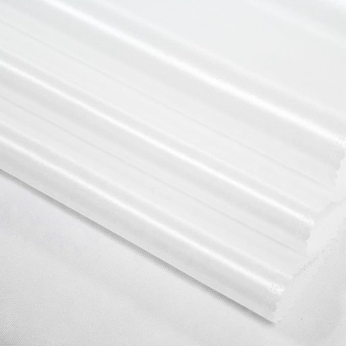 White Satin Table Runner 12x108 Inches, 15 Pack | Silk and Smooth Fabric - Image 2