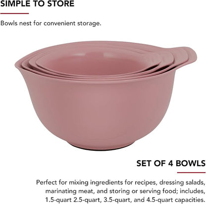 KitchenAid Universal Nesting Plastic Mixing Bowls, 1.5 quart, 2.5 quart - Image 3
