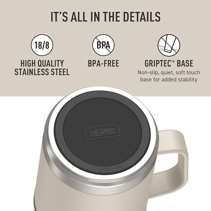THERMOS, Stainless Steel Mug - Image 4