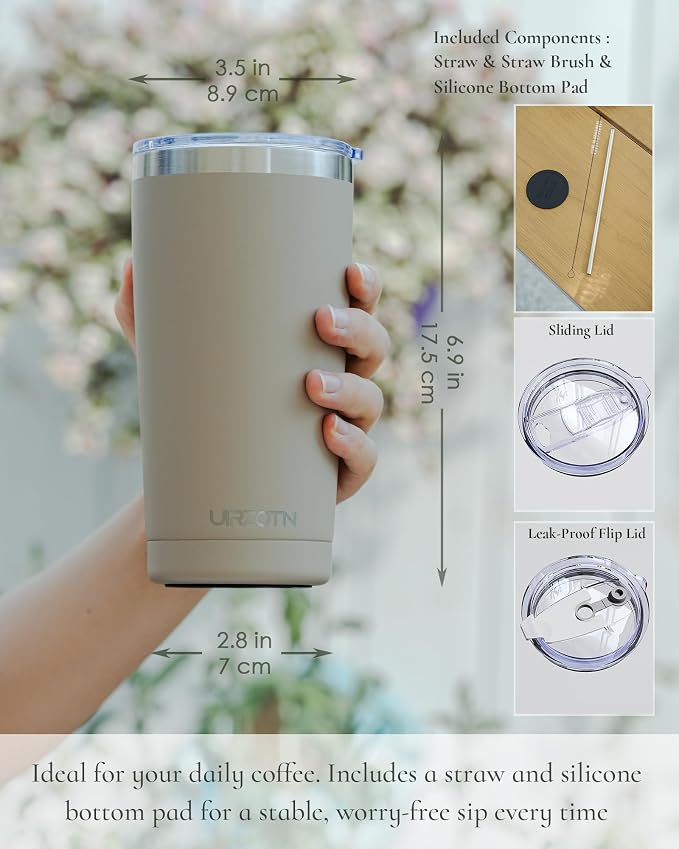 20oz Travel Coffee Tumbler - Image 2