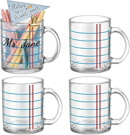 Tioncy 4 Pcs Teacher Coffee Mugs Back to School Teacher Appreciation Gifts | 12 by Tioncy