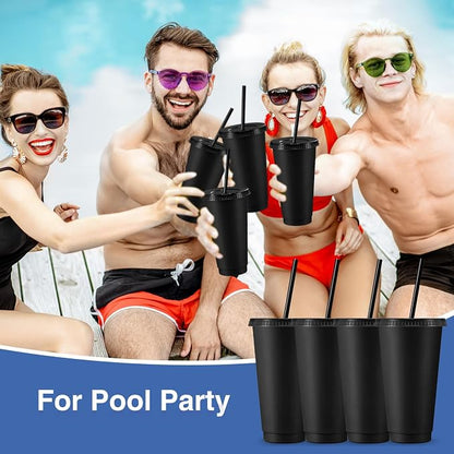 Amyhill 12 Pcs Reusable Plastic Cup - Image 7