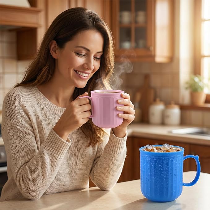 AOYITE 13 oz Plastic Coffee Mug - Image 7