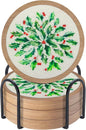 Christmas Coasters Set of 4 by Unknown