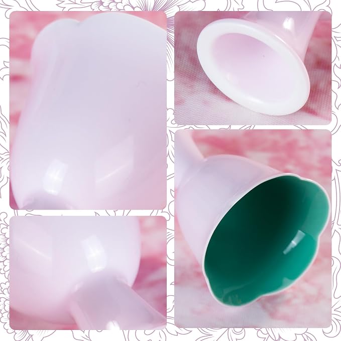 KAMMAK Ceramic Tea Cups Set of 2, 1.3 oz, Vintage Small Teacups, 717N | Hand - Image 5