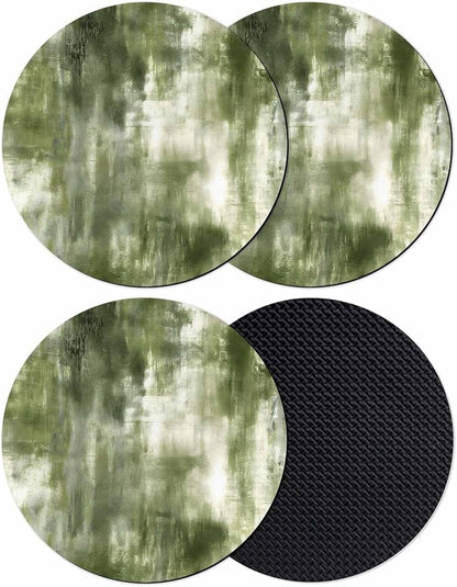 Abstract Bohemia Coasters Set of 4, Absorbent Coasters by Unknown